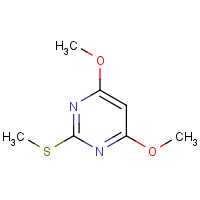 90905-46-7 4,6-Dimethoxy-2-methylthiopyrimidine chemical structure