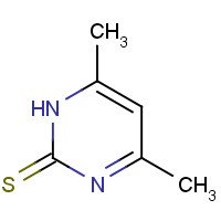 22325-27-5 4,6-Dimethyl-2-mercaptopyrimidine chemical structure