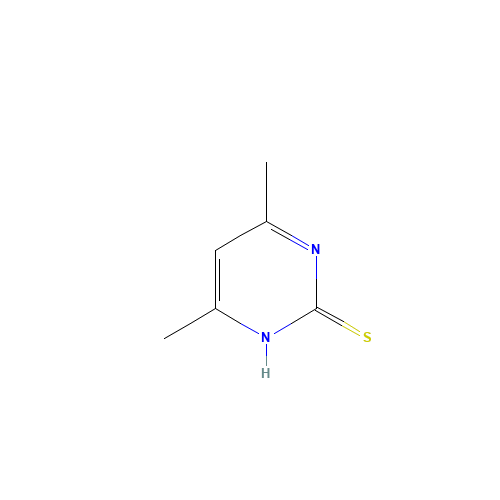 22325-27-5 4,6-Dimethyl-2-mercaptopyrimidine chemical structure