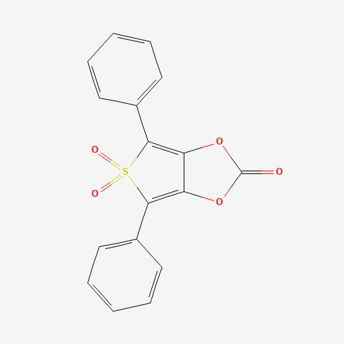 54714-11-3 4,6-DIPHENYLTHIENO[3,4-D]-1,3-DIOXOL-2-ONE 5,5-DIOXIDE chemical structure