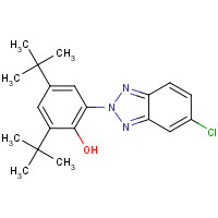 3864-99-1 2-(2'-Hydroxy-3',5'-di-tert-butylphenyl)-5-chlorobenzotriazole chemical structure