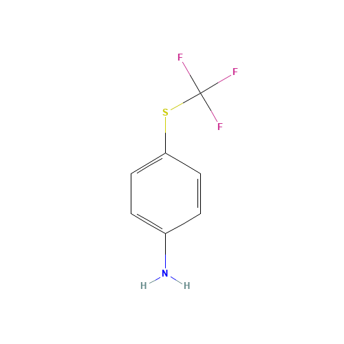 372-16-7 4-(Trifluoromethylthio)aniline chemical structure