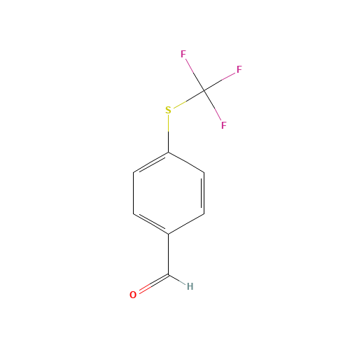 4021-50-5 4-(TRIFLUOROMETHYLTHIO)BENZALDEHYDE chemical structure