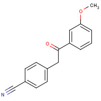 146653-57-8 4-[2-(3-METHOXYPHENYL)-2-OXOETHYL]BENZONITRILE chemical structure