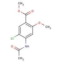 4093-31-6 Methyl 4-acetamido-5-chloro-2-methoxybenzoate chemical structure