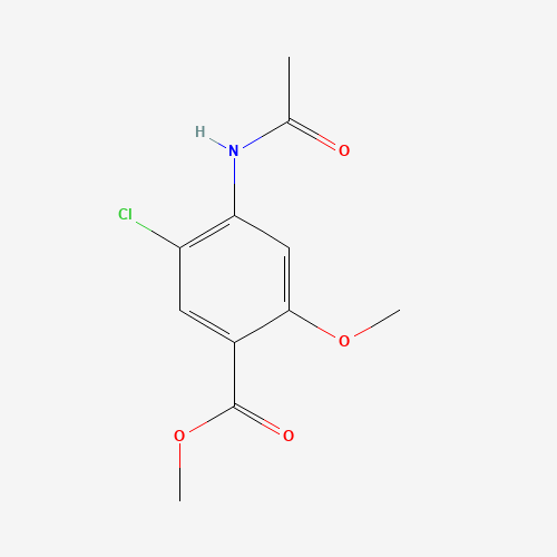 4093-31-6 Methyl 4-acetamido-5-chloro-2-methoxybenzoate chemical structure