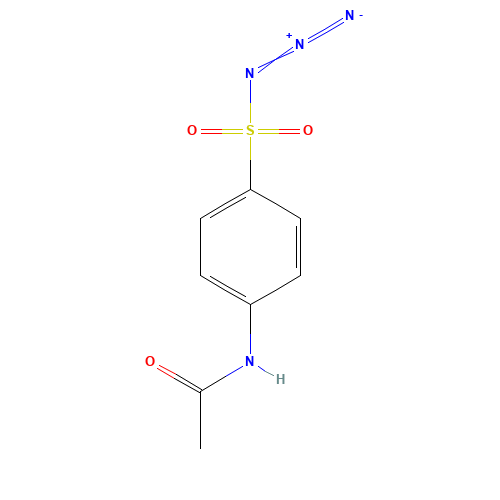 2158-14-7 4-Acetamidobenzenesulfonyl azide chemical structure