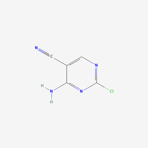 94741-69-2 4-AMINO-2-CHLOROPYRIMIDINE-5-CARBONITRILE chemical structure