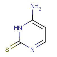333-49-3 4-AMINO-2-MERCAPTOPYRIMIDINE chemical structure