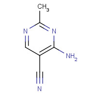 698-29-3 4-AMINO-2-METHYLPYRIMIDINE-5-CARBONITRILE chemical structure