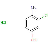 52671-64-4 4-Amino-3-chlorophenol hydrochloride chemical structure