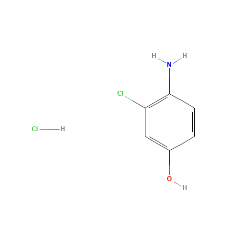 52671-64-4 4-Amino-3-chlorophenol hydrochloride chemical structure