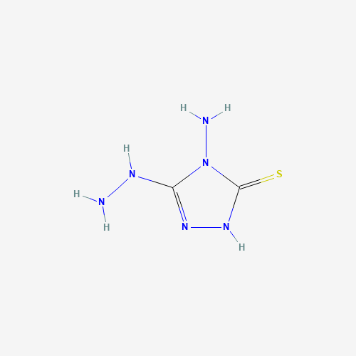 1750-12-5 4-Amino-3-hydrazino-1,2,4-triazol-5-thiol chemical structure