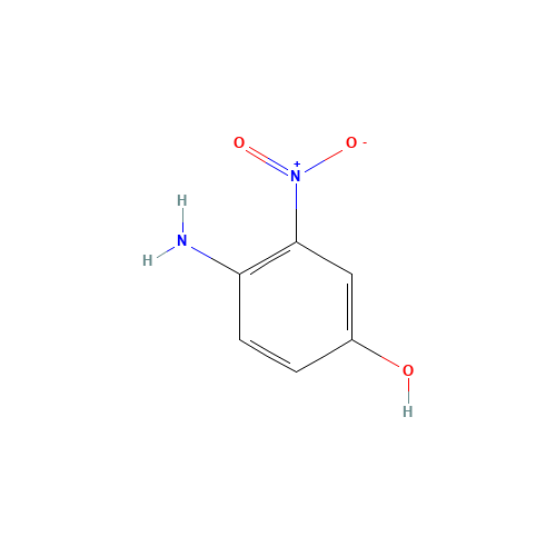 610-81-1 4-Amino-3-nitrophenol chemical structure