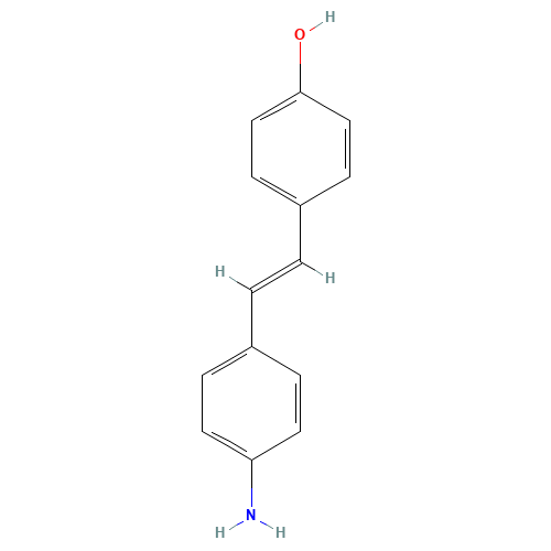 836-44-2 4'-AMINO-4-HYDROXYSTILBENE chemical structure