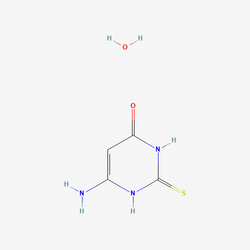 65802-56-4 4-Amino-6-hydroxy-2-mercaptopyrimidine monohydrate chemical structure