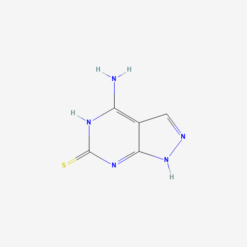 23771-52-0 4-AMINO-6-MERCAPTOPYRAZOLO[3,4-D]PYRIMIDINE chemical structure