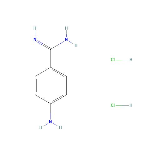2498-50-2 4-Aminobenzamidine dihydrochloride chemical structure