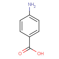 150-13-0 4-Aminobenzoic acid chemical structure