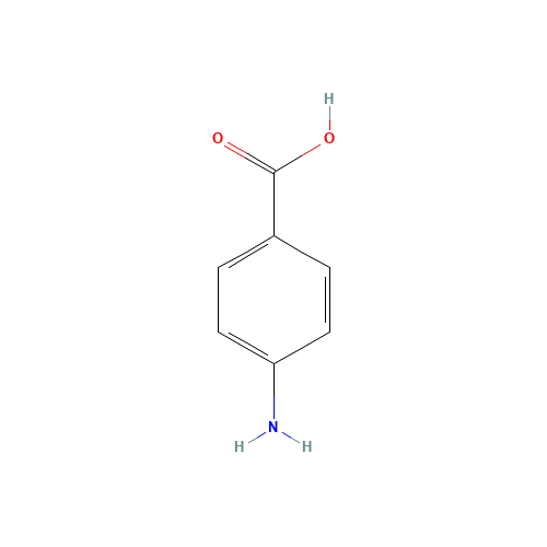 150-13-0 4-Aminobenzoic acid chemical structure