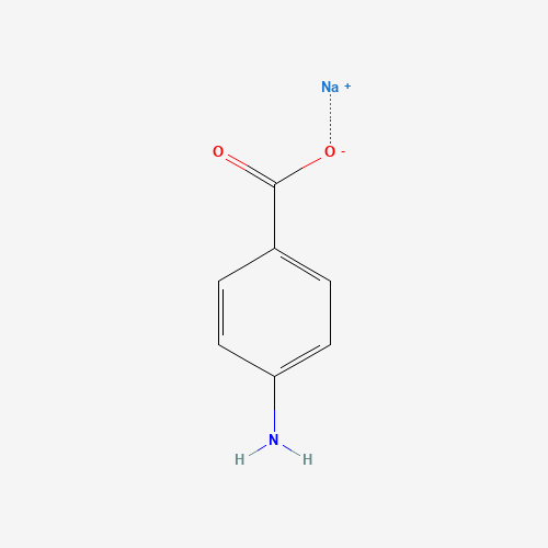 555-06-6 4-AMINOBENZOIC ACID SODIUM SALT chemical structure