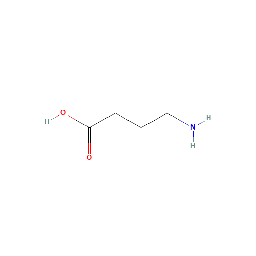 56-12-2 4-Aminobutyric acid chemical structure