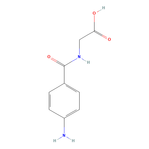 61-78-9 4-AMINOHIPPURIC ACID chemical structure
