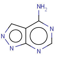 2380-63-4 4-Aminopyrazolo[3,4-d]pyrimidine chemical structure