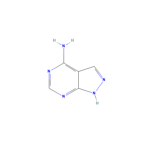 2380-63-4 4-Aminopyrazolo[3,4-d]pyrimidine chemical structure