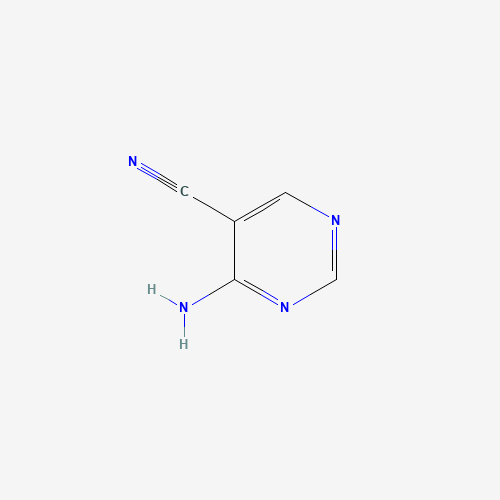 16357-69-0 4-AMINOPYRIMIDINE-5-CARBONITRILE chemical structure