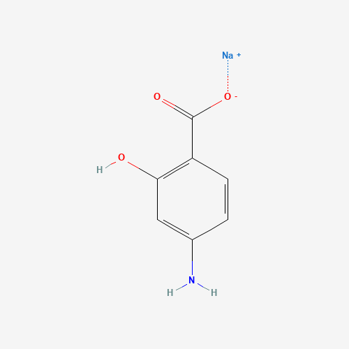 133-10-8 Sodium 4-aminosalicylate chemical structure