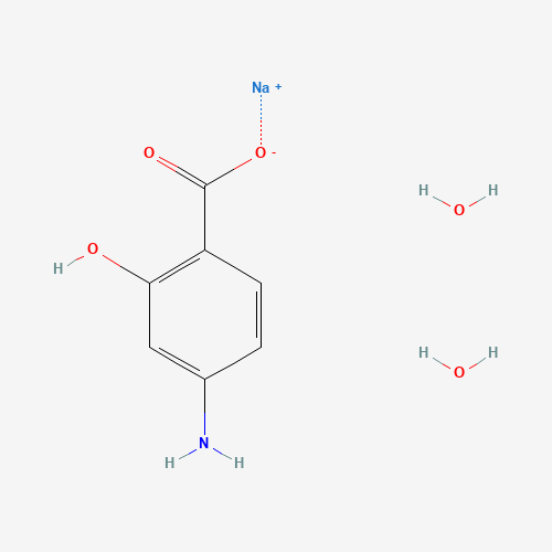 6018-19-5 Sodium 4-aminosalicylate dihydrate chemical structure