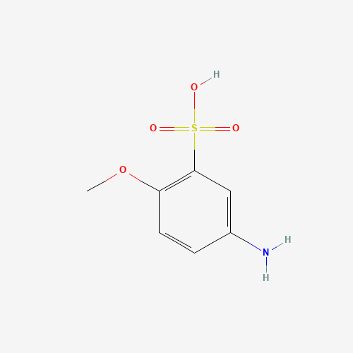 6470-17-3 p-Anisidine-2-sulfonic acid chemical structure