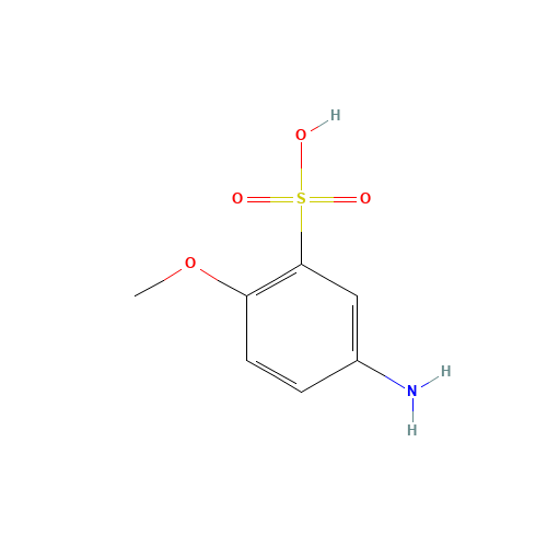 6470-17-3 p-Anisidine-2-sulfonic acid chemical structure