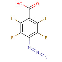 122590-77-6 4-AZIDO-2,3,5,6-TETRAFLUOROBENZOIC ACID chemical structure