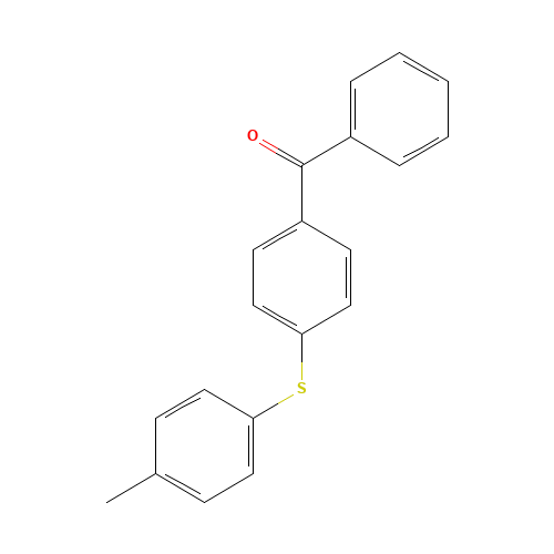 83846-85-9 4-(4-Methylphenylthio)benzophenone chemical structure