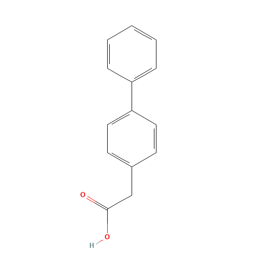 5728-52-9 4-Biphenylacetic acid chemical structure