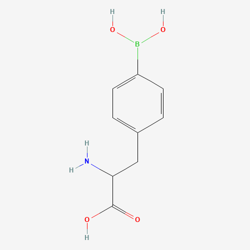 90580-64-6 4-BORONO-DL-PHENYLALANINE B10 ENRICHED chemical structure