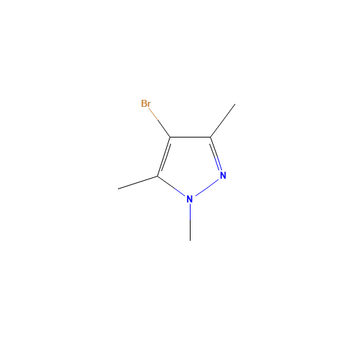 15801-69-1 4-Bromo-1,3,5-trimethyl-1H-pyrazole chemical structure