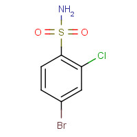 351003-59-3 4-BROMO-2-CHLOROBENZENESULFONAMIDE chemical structure