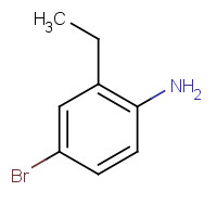 45762-41-2 4-BROMO-2-ETHYLANILINE chemical structure