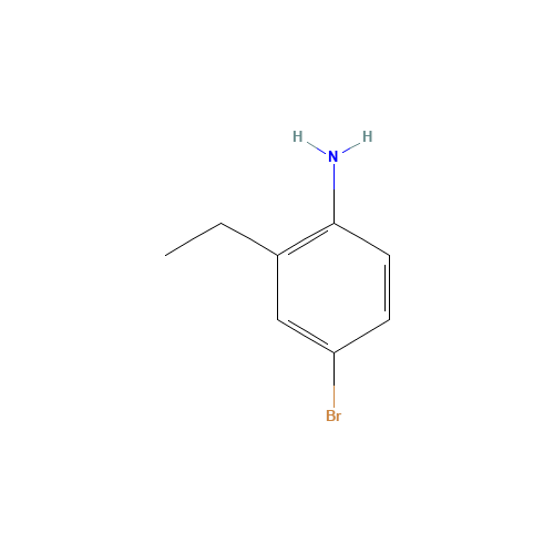 45762-41-2 4-BROMO-2-ETHYLANILINE chemical structure