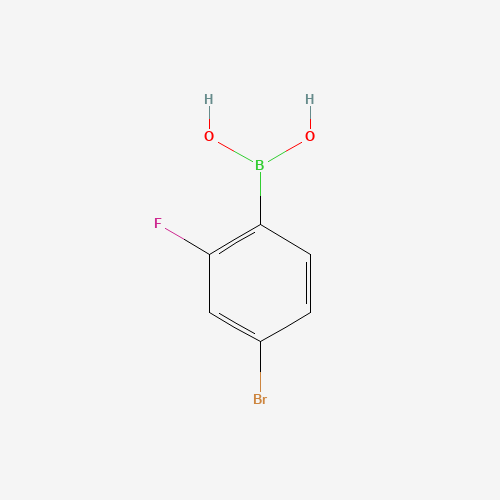 216393-64-5 4-BROMO-2-FLUOROBENZENEBORONIC ACID chemical structure