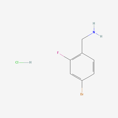 147181-08-6 4-Bromo-2-fluorobenzylamine hydrochloride chemical structure