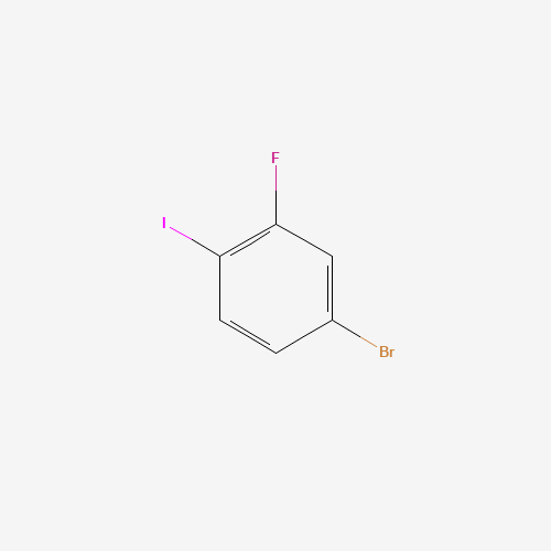 105931-73-5 1-BROMO-3-FLUORO-4-IODOBENZENE chemical structure
