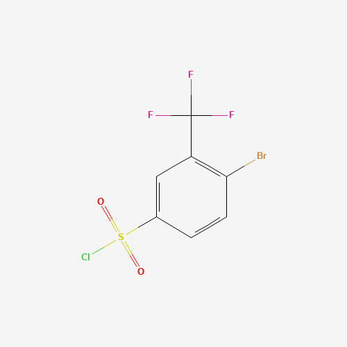 351003-47-9 4-BROMO-3-(TRIFLUOROMETHYL)BENZENESULFONYL CHLORIDE chemical structure