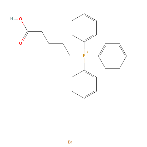17814-85-6 (4-Carboxybutyl)triphenylphosphonium bromide chemical structure
