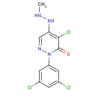175135-84-9 4-CHLORO-2-(3,5-DICHLOROPHENYL)-5-(1-METHYLHYDRAZINO)-2,3-DIHYDROPYRIDAZIN-3-ONE chemical structure
