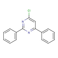 29509-91-9 4-CHLORO-2,6-DIPHENYLPYRIMIDINE chemical structure