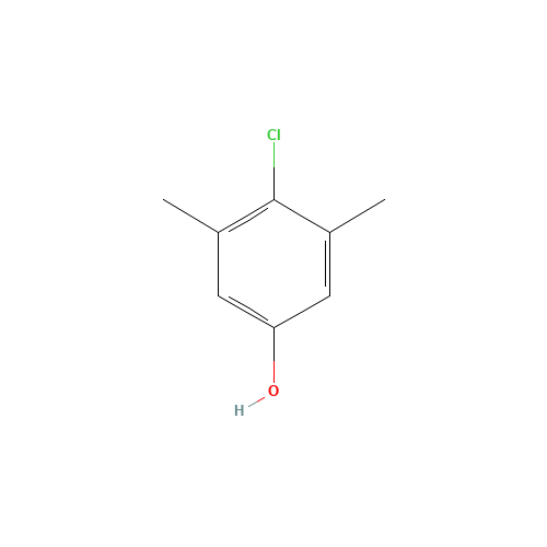 88-04-0 4-Chloro-3,5-dimethylphenol chemical structure